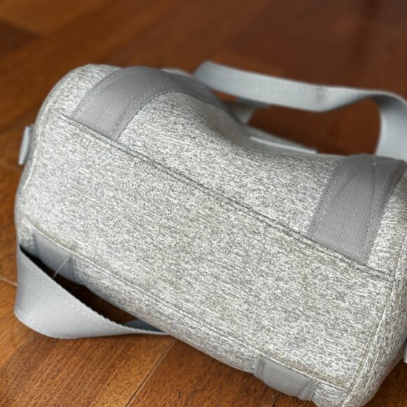 Dagne Dover Landon Neoprene Carryall Bag Sz Sm in Heather Grey - Picture 3 of 8